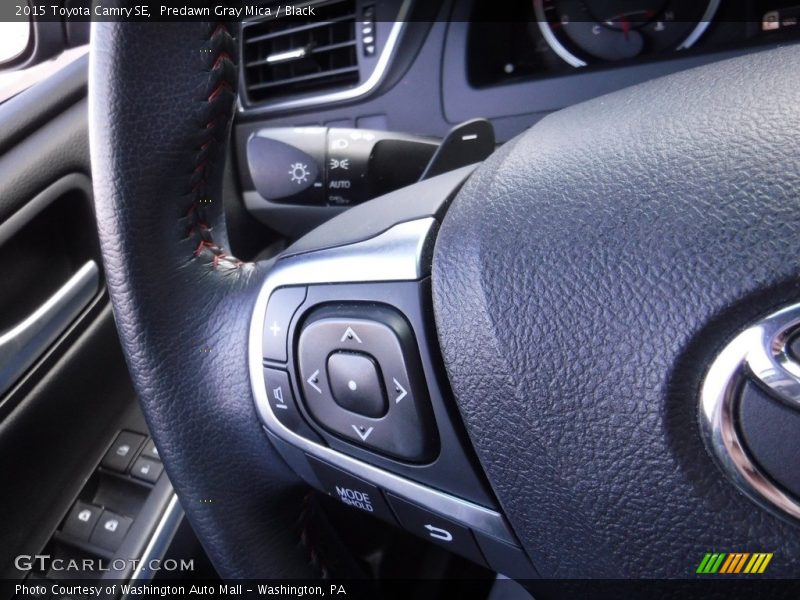 Predawn Gray Mica / Black 2015 Toyota Camry SE