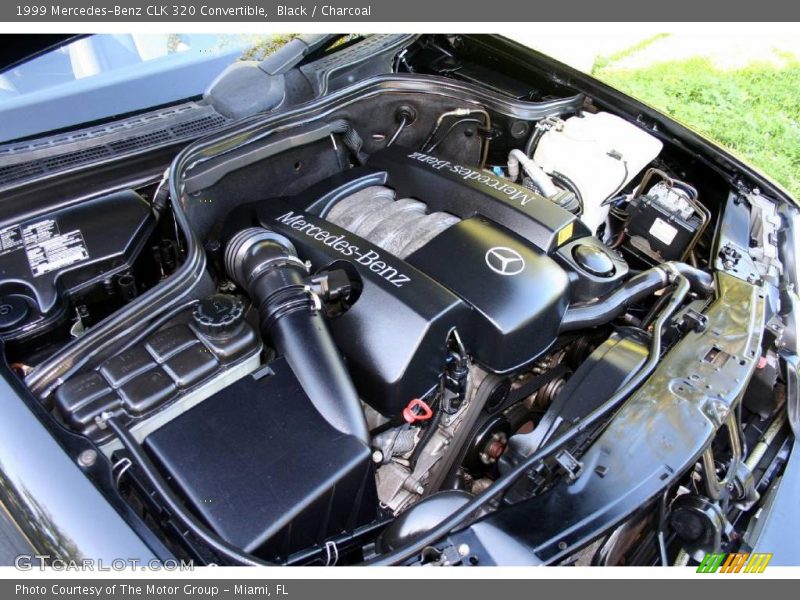 Black / Charcoal 1999 Mercedes-Benz CLK 320 Convertible