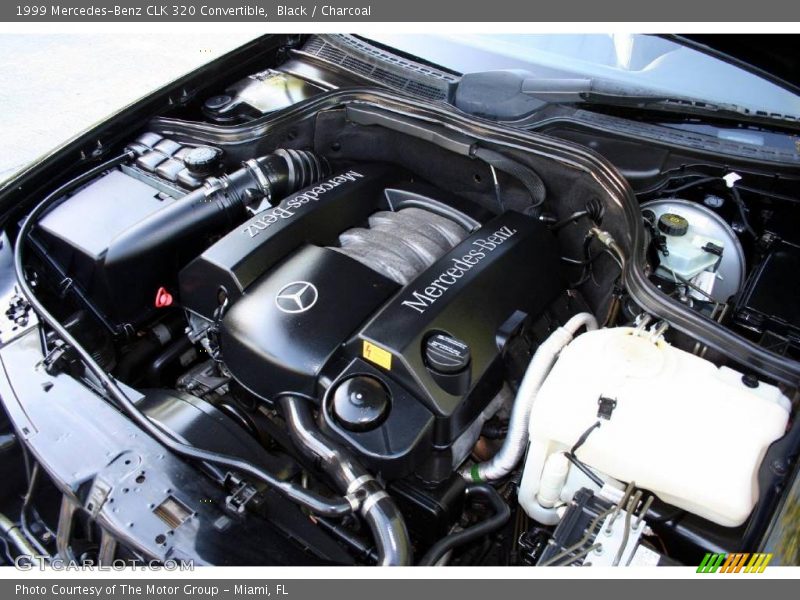 Black / Charcoal 1999 Mercedes-Benz CLK 320 Convertible