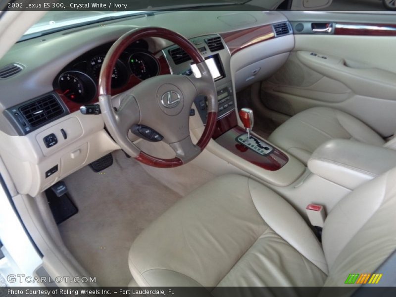Crystal White / Ivory 2002 Lexus ES 300