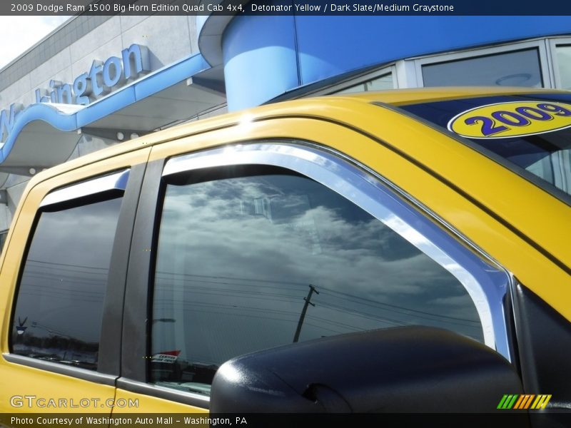 Detonator Yellow / Dark Slate/Medium Graystone 2009 Dodge Ram 1500 Big Horn Edition Quad Cab 4x4