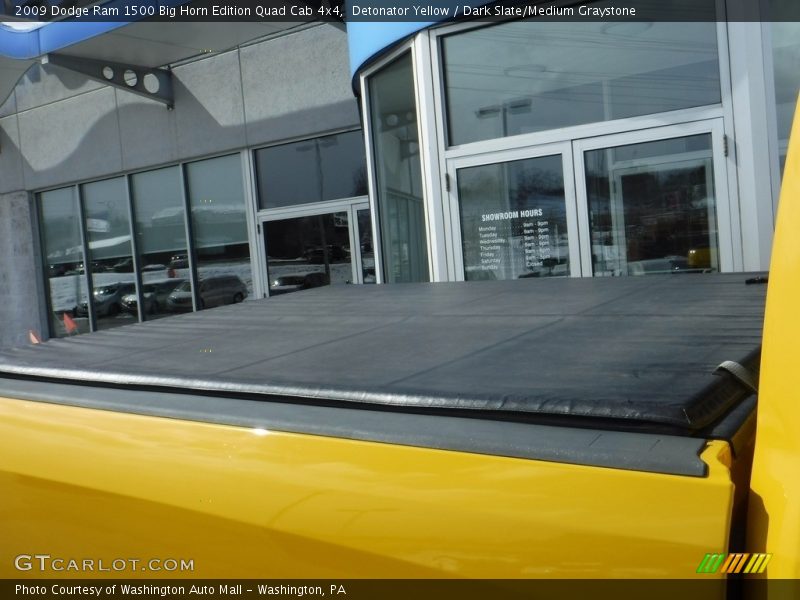 Detonator Yellow / Dark Slate/Medium Graystone 2009 Dodge Ram 1500 Big Horn Edition Quad Cab 4x4