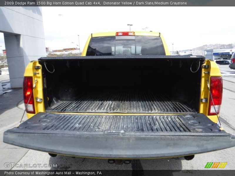 Detonator Yellow / Dark Slate/Medium Graystone 2009 Dodge Ram 1500 Big Horn Edition Quad Cab 4x4