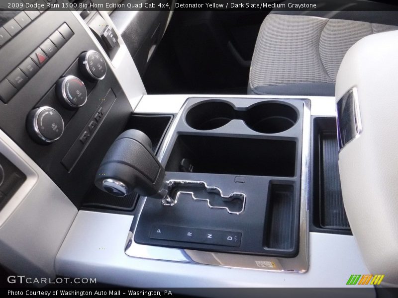 Detonator Yellow / Dark Slate/Medium Graystone 2009 Dodge Ram 1500 Big Horn Edition Quad Cab 4x4