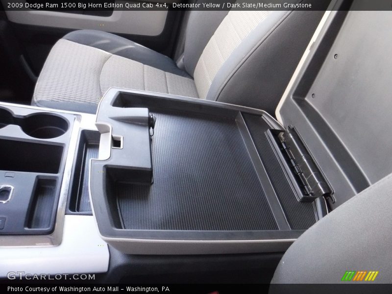 Detonator Yellow / Dark Slate/Medium Graystone 2009 Dodge Ram 1500 Big Horn Edition Quad Cab 4x4