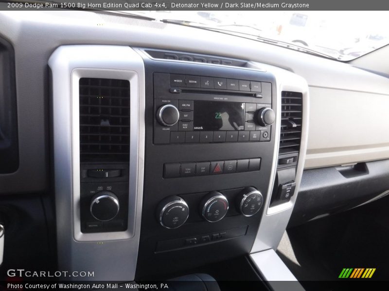 Detonator Yellow / Dark Slate/Medium Graystone 2009 Dodge Ram 1500 Big Horn Edition Quad Cab 4x4