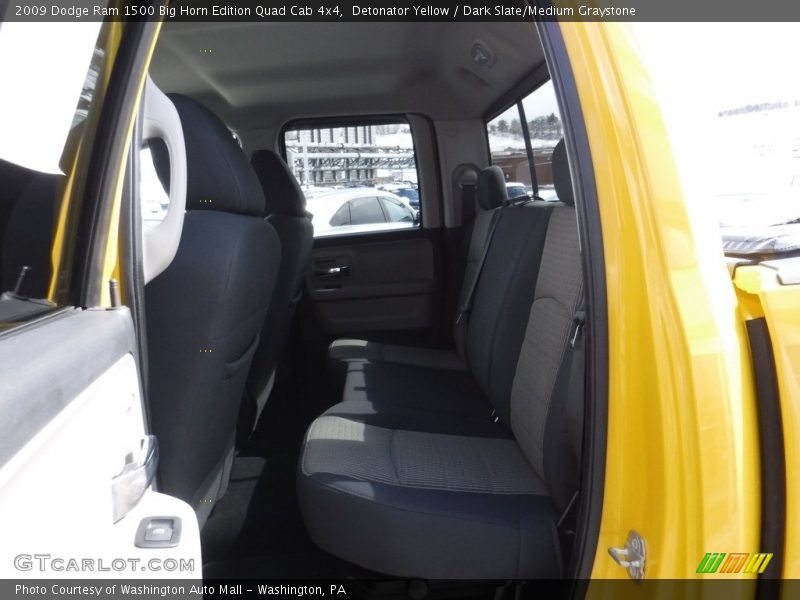 Detonator Yellow / Dark Slate/Medium Graystone 2009 Dodge Ram 1500 Big Horn Edition Quad Cab 4x4