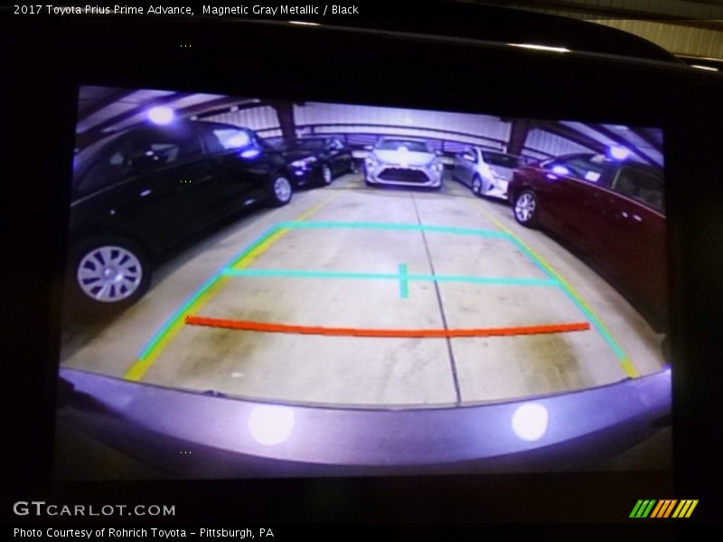 Magnetic Gray Metallic / Black 2017 Toyota Prius Prime Advance