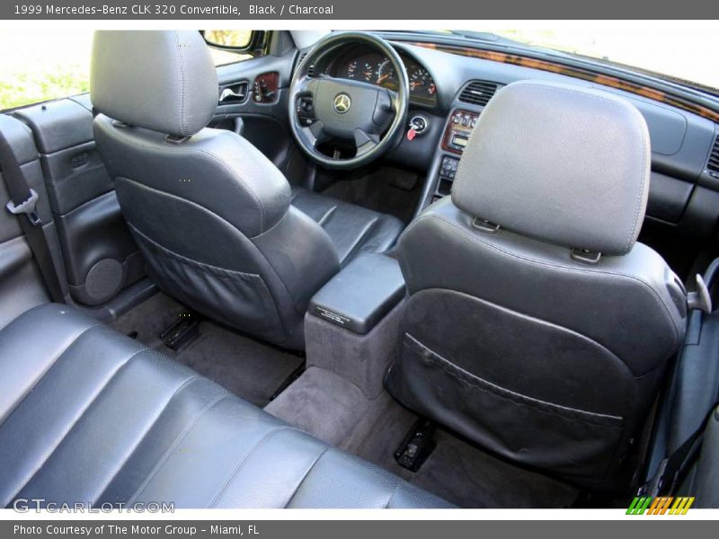 Black / Charcoal 1999 Mercedes-Benz CLK 320 Convertible