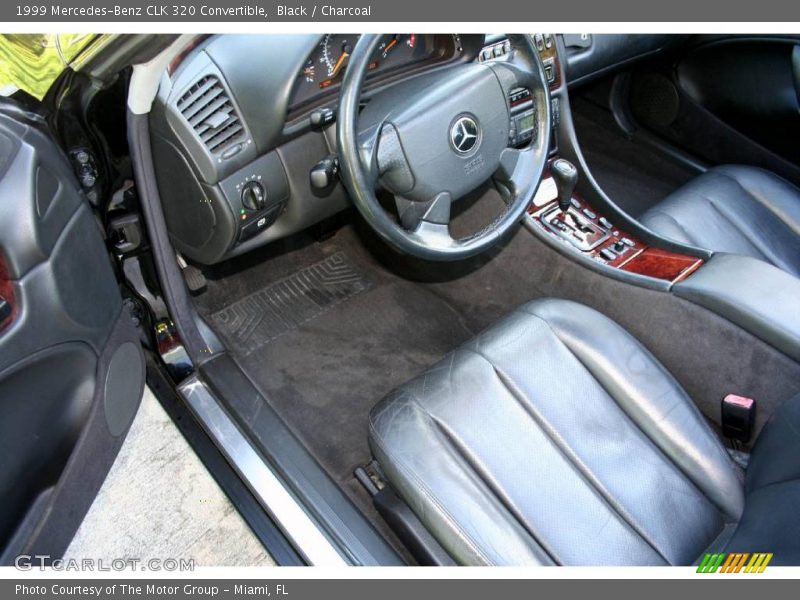 Black / Charcoal 1999 Mercedes-Benz CLK 320 Convertible