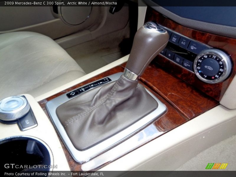 Arctic White / Almond/Mocha 2009 Mercedes-Benz C 300 Sport