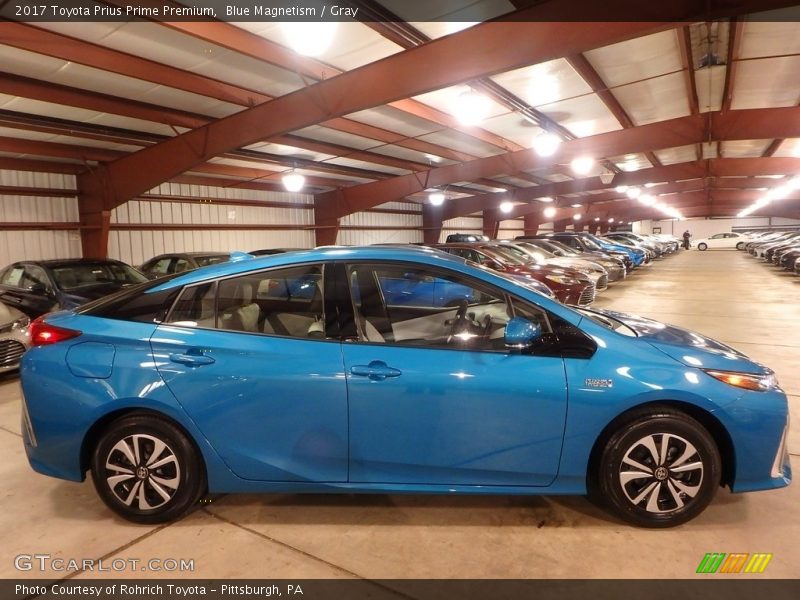  2017 Prius Prime Premium Blue Magnetism