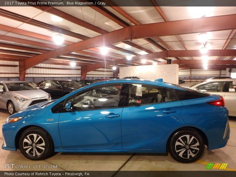  2017 Prius Prime Premium Blue Magnetism