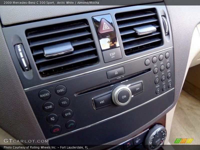 Arctic White / Almond/Mocha 2009 Mercedes-Benz C 300 Sport