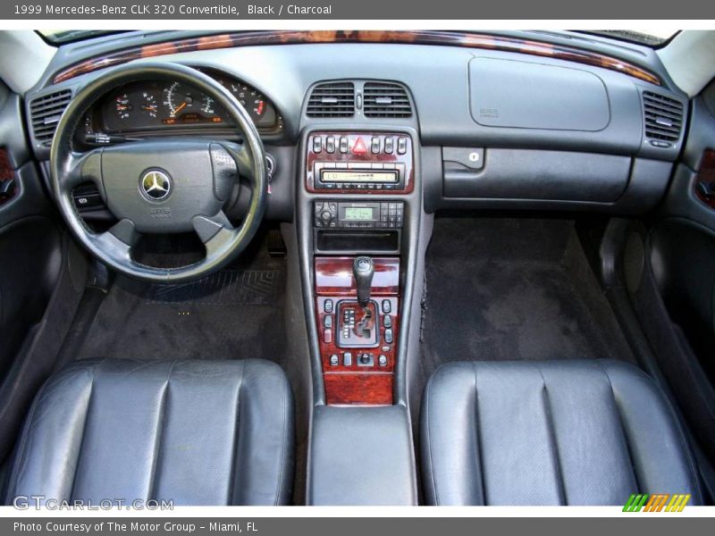 Black / Charcoal 1999 Mercedes-Benz CLK 320 Convertible