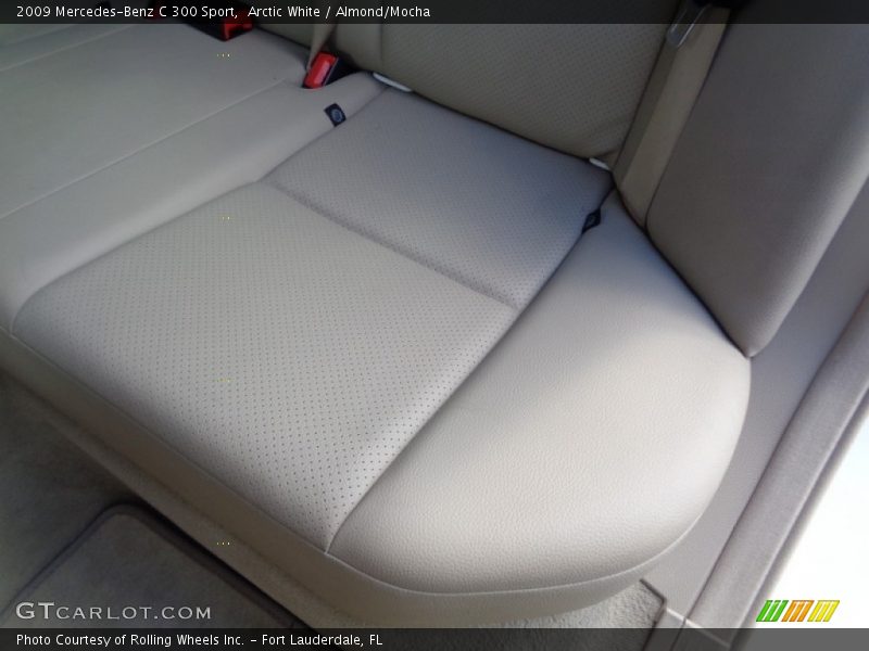 Arctic White / Almond/Mocha 2009 Mercedes-Benz C 300 Sport
