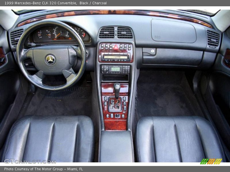 Black / Charcoal 1999 Mercedes-Benz CLK 320 Convertible