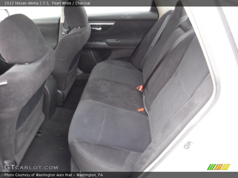 Pearl White / Charcoal 2013 Nissan Altima 2.5 S
