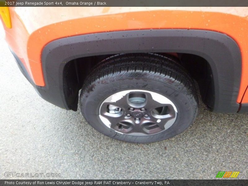 Omaha Orange / Black 2017 Jeep Renegade Sport 4x4