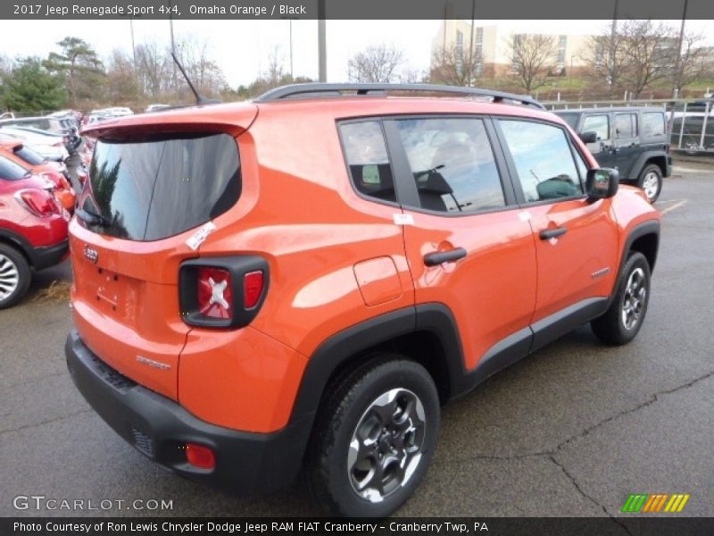 Omaha Orange / Black 2017 Jeep Renegade Sport 4x4