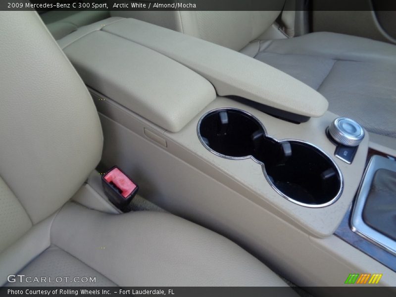 Arctic White / Almond/Mocha 2009 Mercedes-Benz C 300 Sport