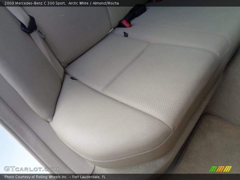 Arctic White / Almond/Mocha 2009 Mercedes-Benz C 300 Sport
