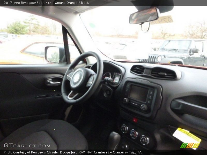 Omaha Orange / Black 2017 Jeep Renegade Sport 4x4