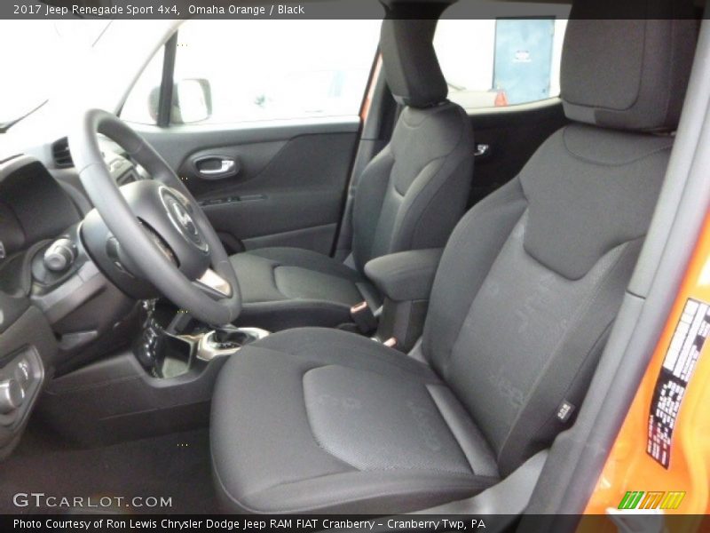 Omaha Orange / Black 2017 Jeep Renegade Sport 4x4