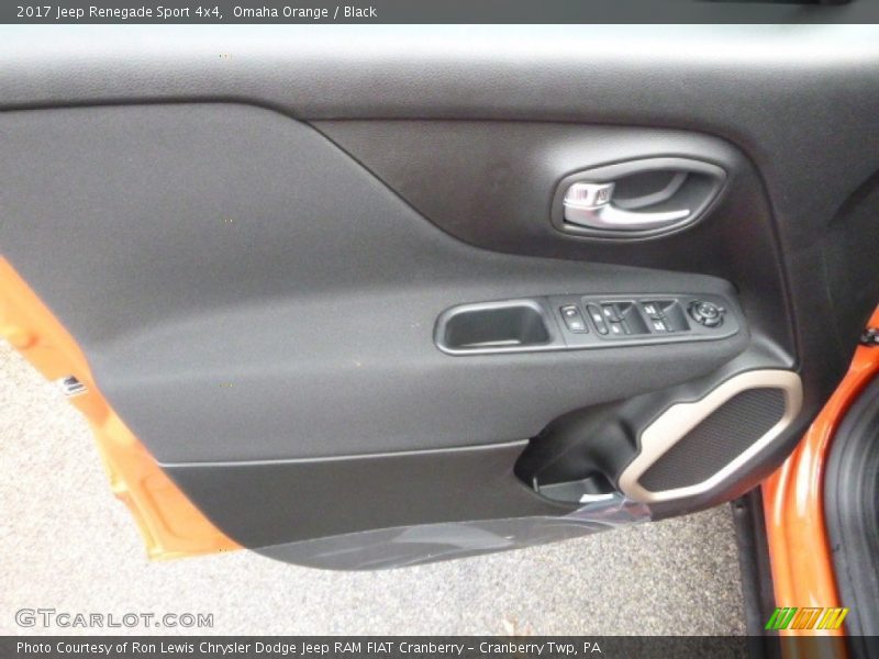 Omaha Orange / Black 2017 Jeep Renegade Sport 4x4