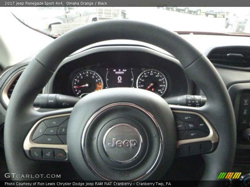 Omaha Orange / Black 2017 Jeep Renegade Sport 4x4
