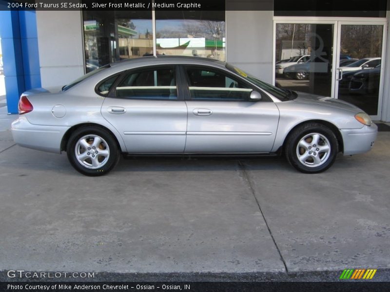 Silver Frost Metallic / Medium Graphite 2004 Ford Taurus SE Sedan