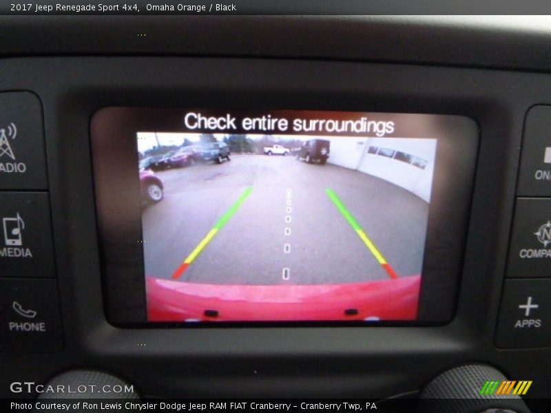 Omaha Orange / Black 2017 Jeep Renegade Sport 4x4