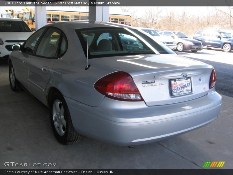 Silver Frost Metallic / Medium Graphite 2004 Ford Taurus SE Sedan