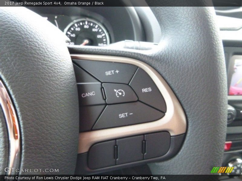 Omaha Orange / Black 2017 Jeep Renegade Sport 4x4