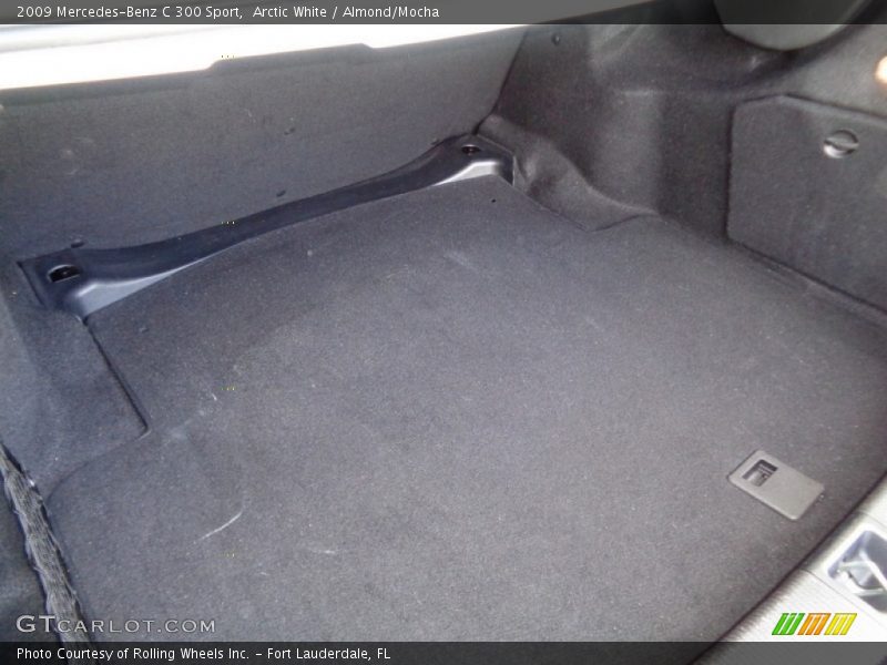 Arctic White / Almond/Mocha 2009 Mercedes-Benz C 300 Sport