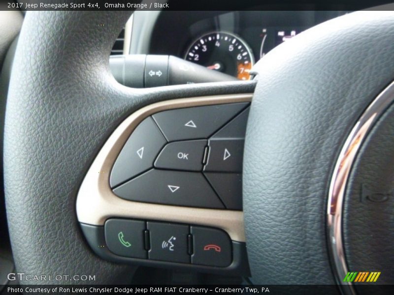 Omaha Orange / Black 2017 Jeep Renegade Sport 4x4