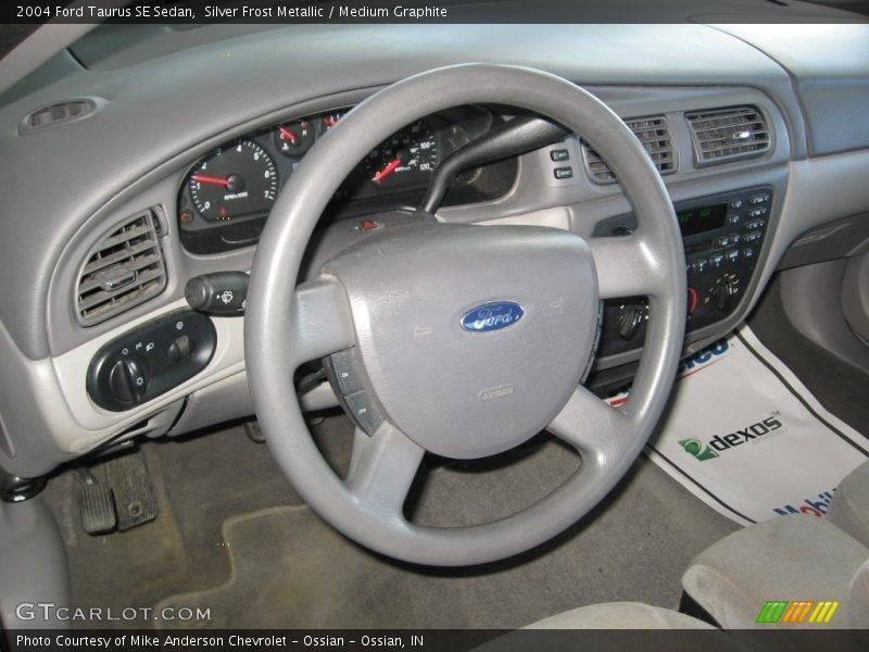 Silver Frost Metallic / Medium Graphite 2004 Ford Taurus SE Sedan