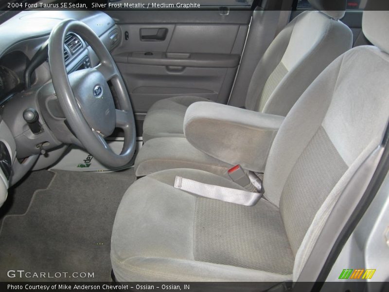 Silver Frost Metallic / Medium Graphite 2004 Ford Taurus SE Sedan