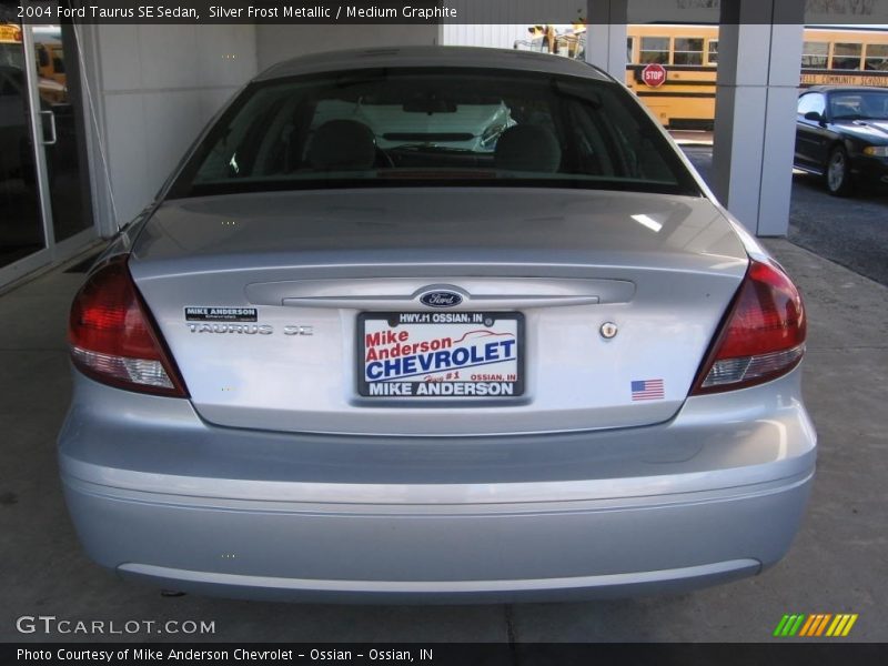 Silver Frost Metallic / Medium Graphite 2004 Ford Taurus SE Sedan