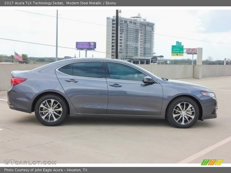 Modern Steel Metallic / Ebony 2017 Acura TLX Technology Sedan