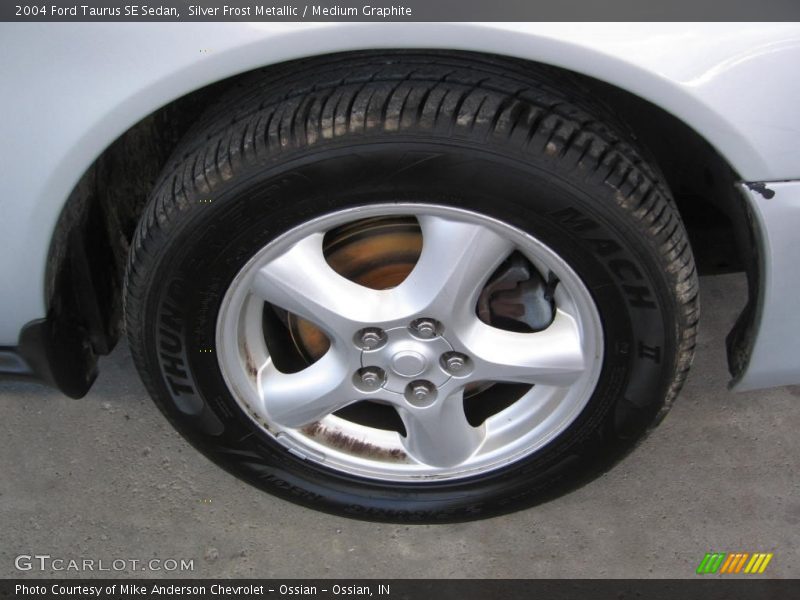 Silver Frost Metallic / Medium Graphite 2004 Ford Taurus SE Sedan