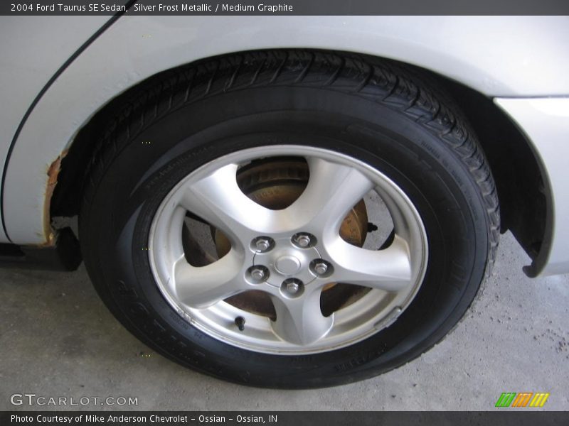 Silver Frost Metallic / Medium Graphite 2004 Ford Taurus SE Sedan