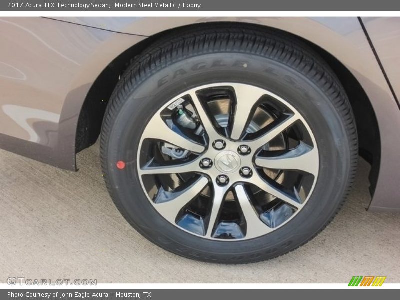 Modern Steel Metallic / Ebony 2017 Acura TLX Technology Sedan