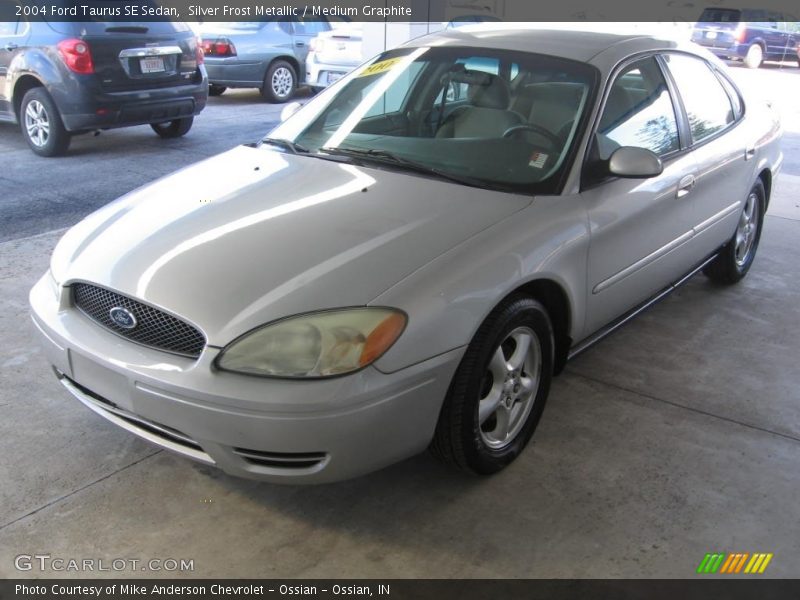 Silver Frost Metallic / Medium Graphite 2004 Ford Taurus SE Sedan