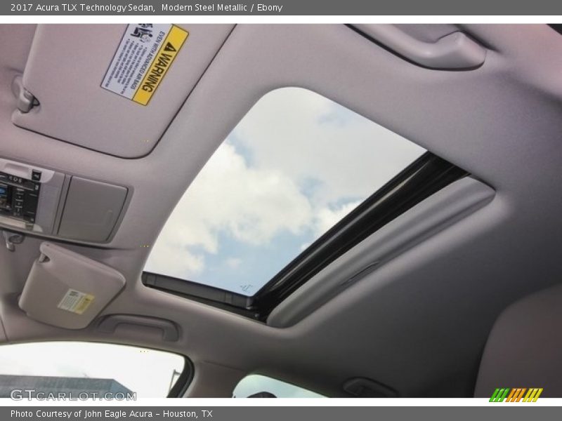 Modern Steel Metallic / Ebony 2017 Acura TLX Technology Sedan