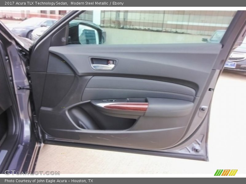 Modern Steel Metallic / Ebony 2017 Acura TLX Technology Sedan