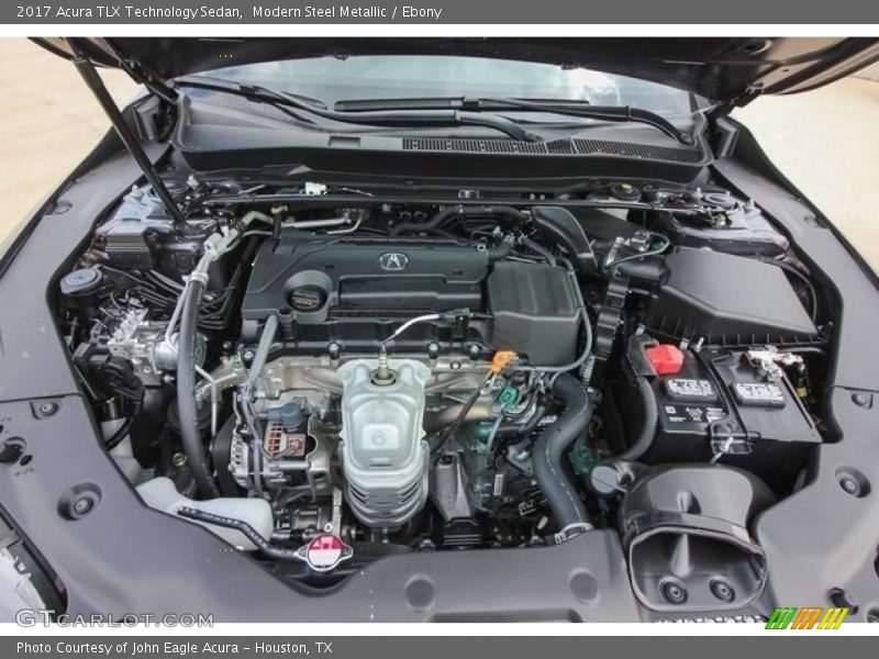 Modern Steel Metallic / Ebony 2017 Acura TLX Technology Sedan