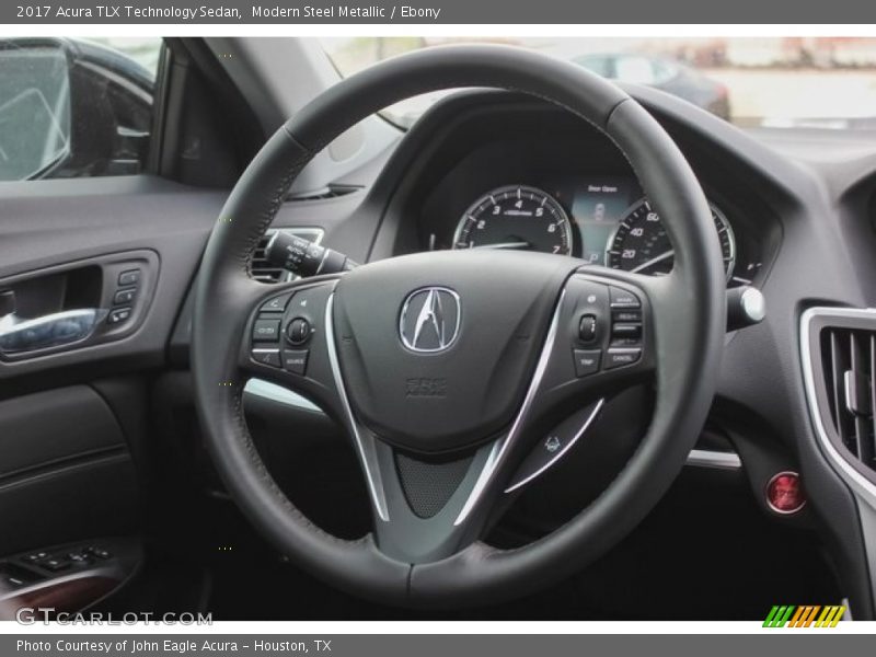 Modern Steel Metallic / Ebony 2017 Acura TLX Technology Sedan