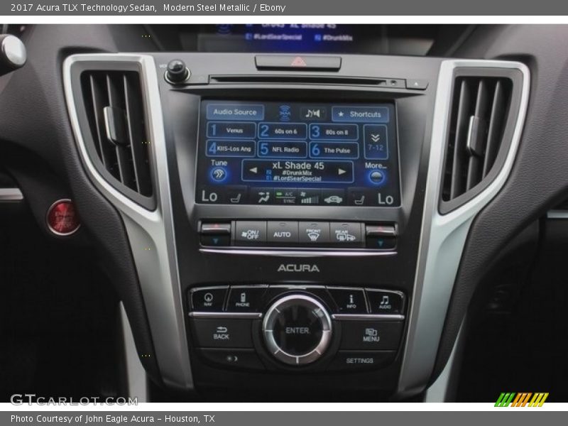 Modern Steel Metallic / Ebony 2017 Acura TLX Technology Sedan