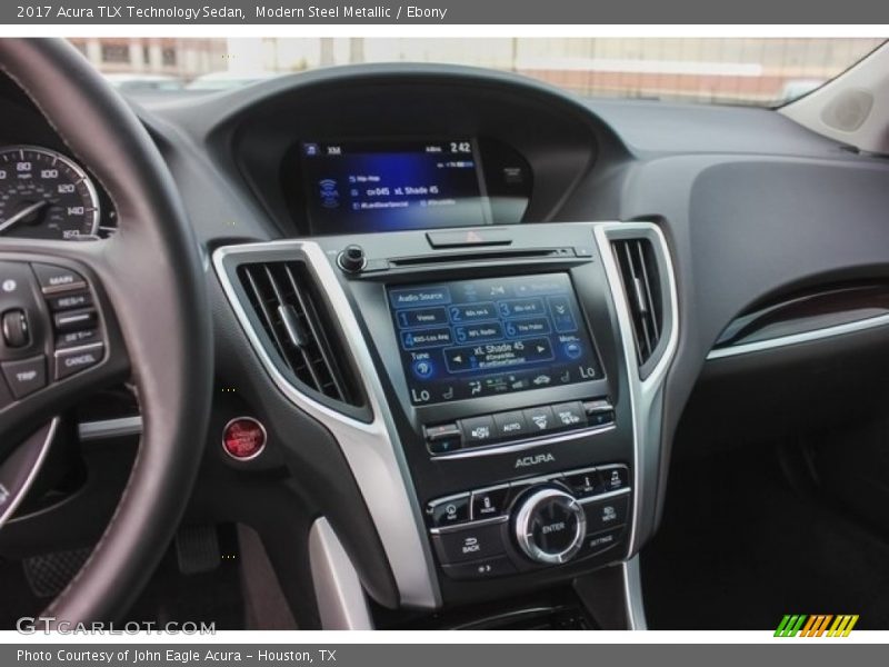 Modern Steel Metallic / Ebony 2017 Acura TLX Technology Sedan